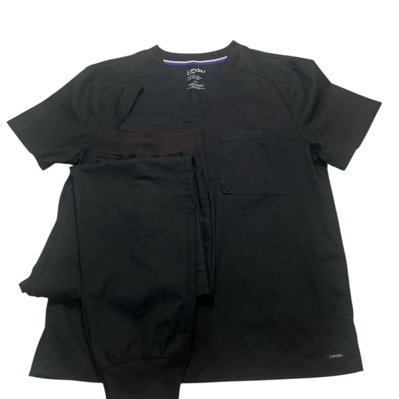 Landau Pants - Landau Black Jogger Track Pants for Versatile Comfort